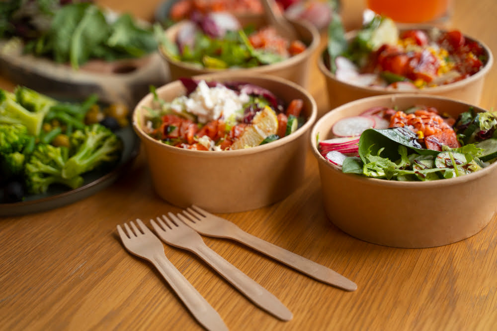 Como Fazer Marmitas de Salada Para a Semana 1 Marmitas de Salada