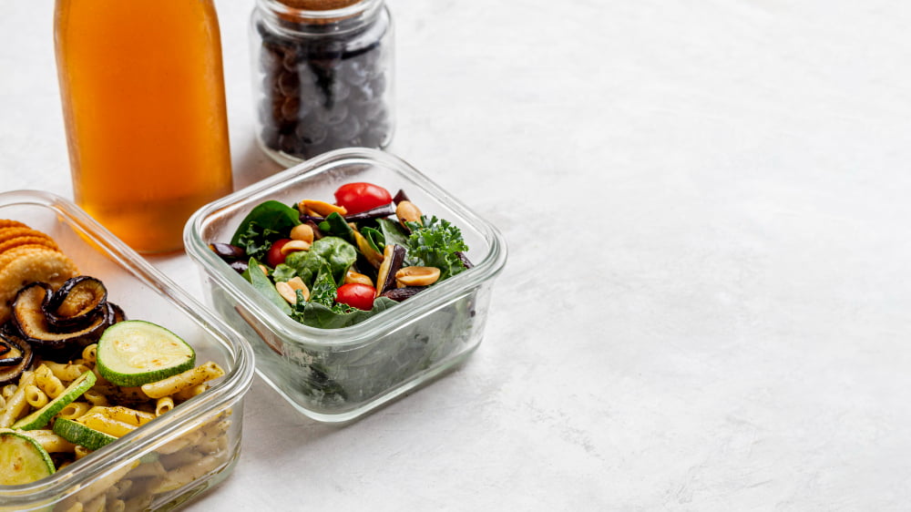 Como Fazer Marmitas de Salada Para a Semana 3 Salada